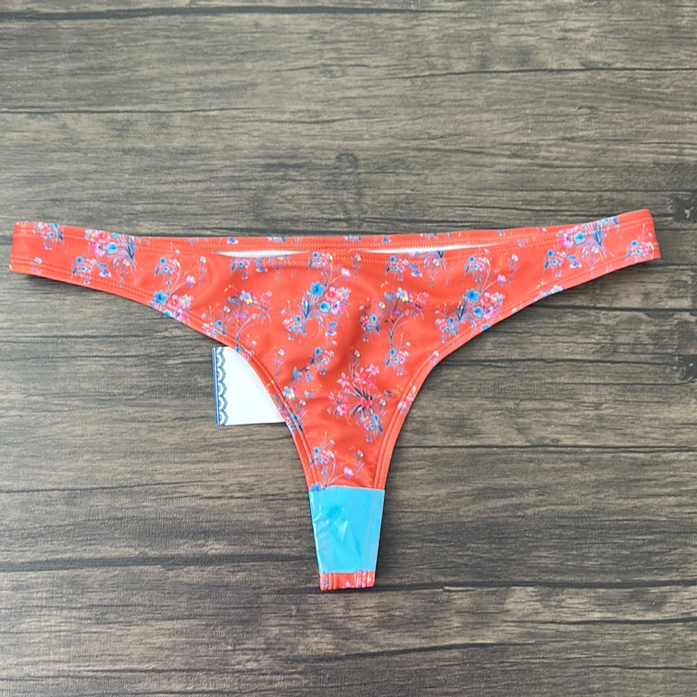 Playful Promises Thong Bikini Bottom